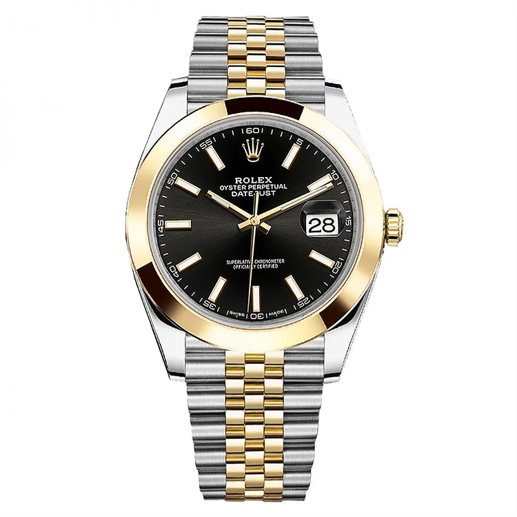 Rolex Datejust 41 Ref. 126303-0014 Black Dial | Yellow Gold & Steel
