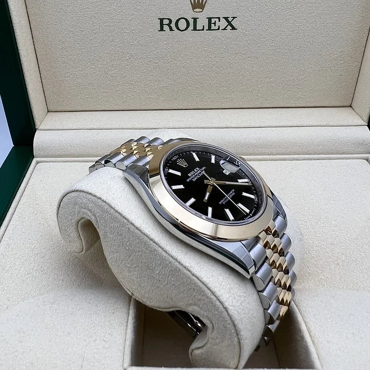 Rolex Datejust 41 Ref. 126303-0014 Black Dial | Yellow Gold & Steel