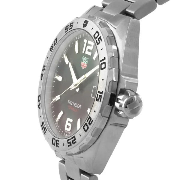 TAG Heuer Formula 1 WAZ1112.BA0875 – Men’s Quartz Black Dial Stainless Steel Watch