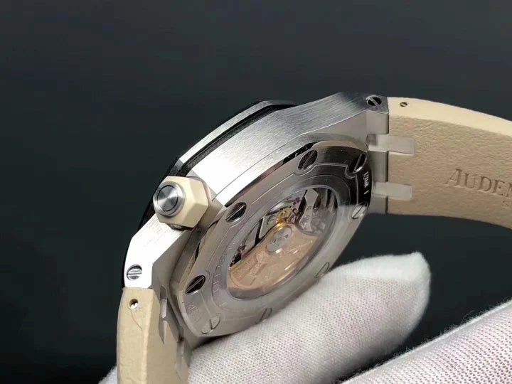 Audemars Piguet Royal Oak Offshore Diver 15710ST – Beige Dial | 42mm