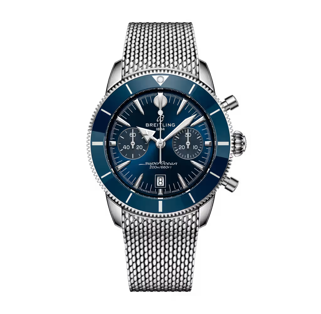 Breitling Superocean Heritage B01 Chronograph Blue Dial