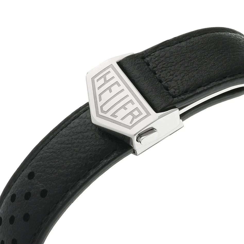 TAG Heuer Monaco Chronograph in Blue With Black Strap