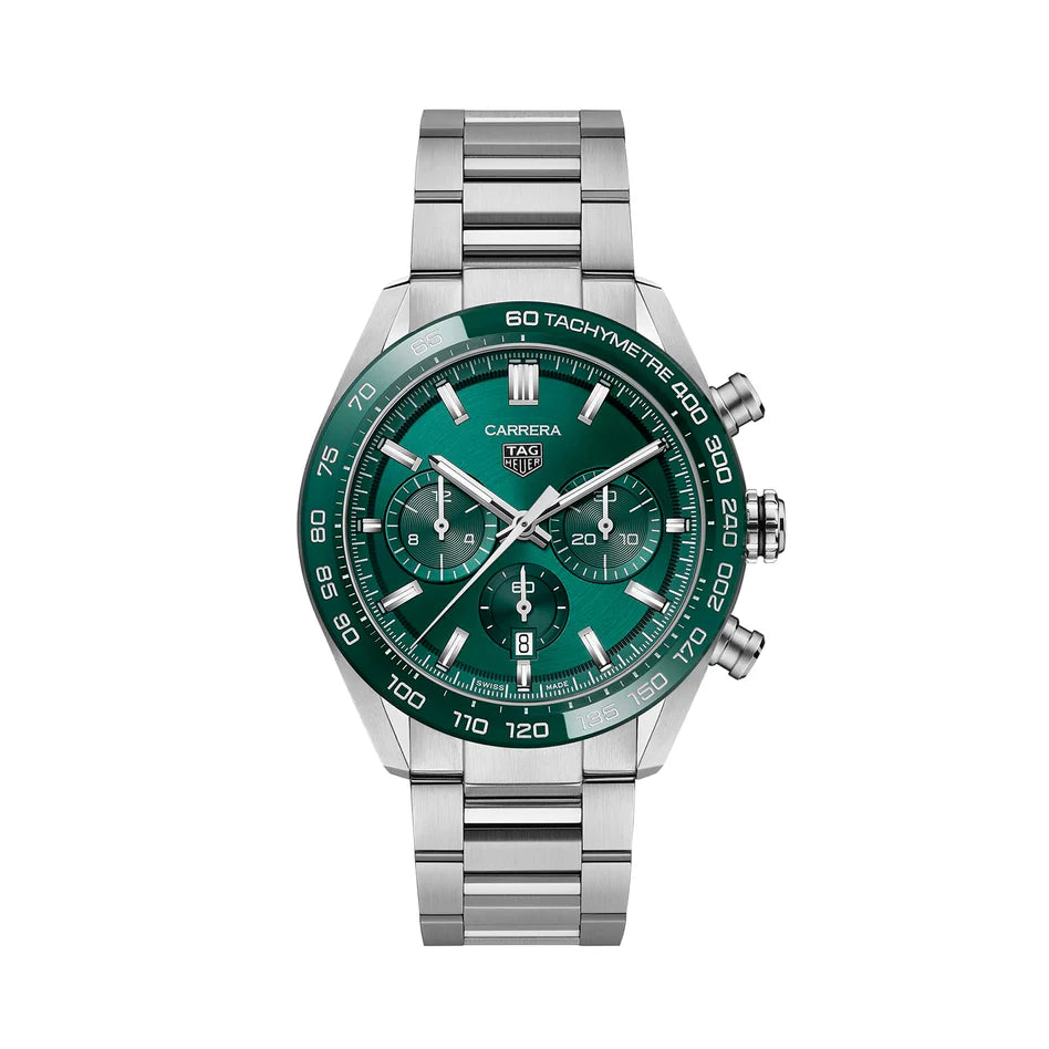 TAG Heuer Chronograph in Green