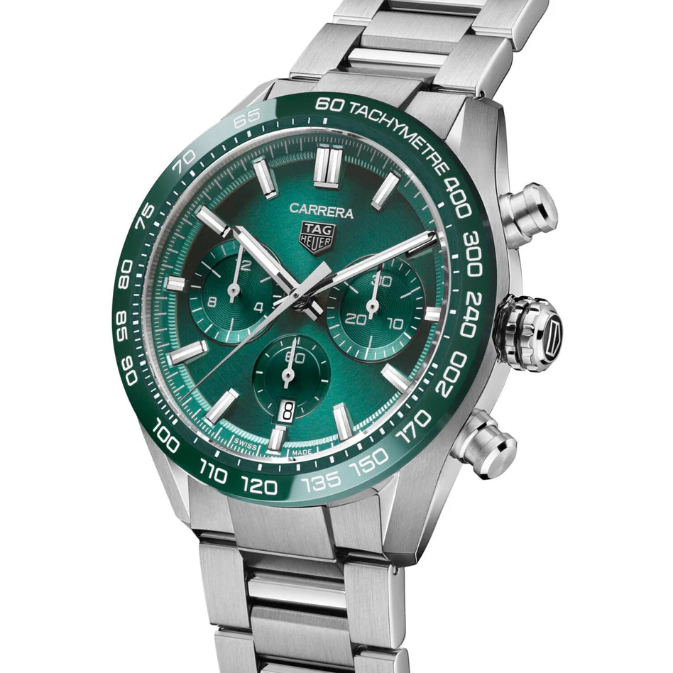 TAG Heuer Chronograph in Green