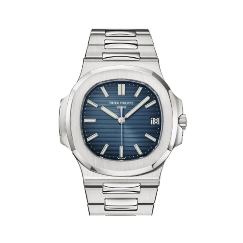 Patek Philippe Nautilus in Platinum Blue Dial