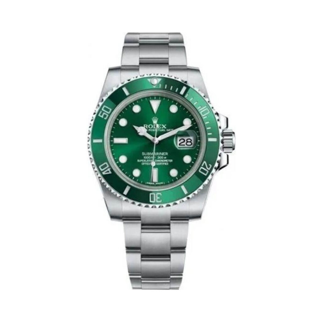 Rolex Submariner 116610LV “Hulk” – Green Dial, 40mm Case