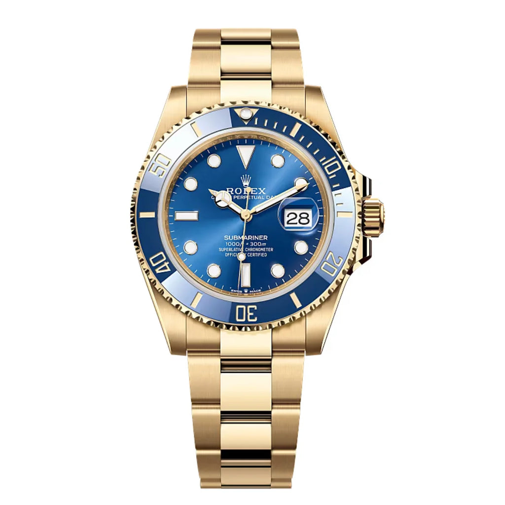 Rolex Submariner Date Ref. 126618LB-0002 – 41mm Yellow Gold with Blue Dial