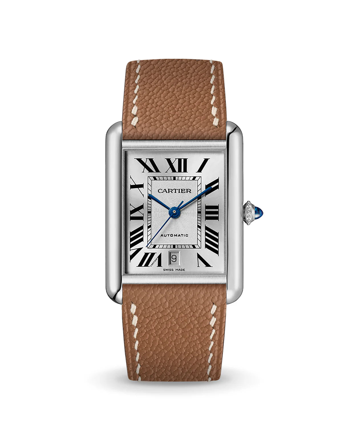 Cartier Tank Gold Chevre Strap