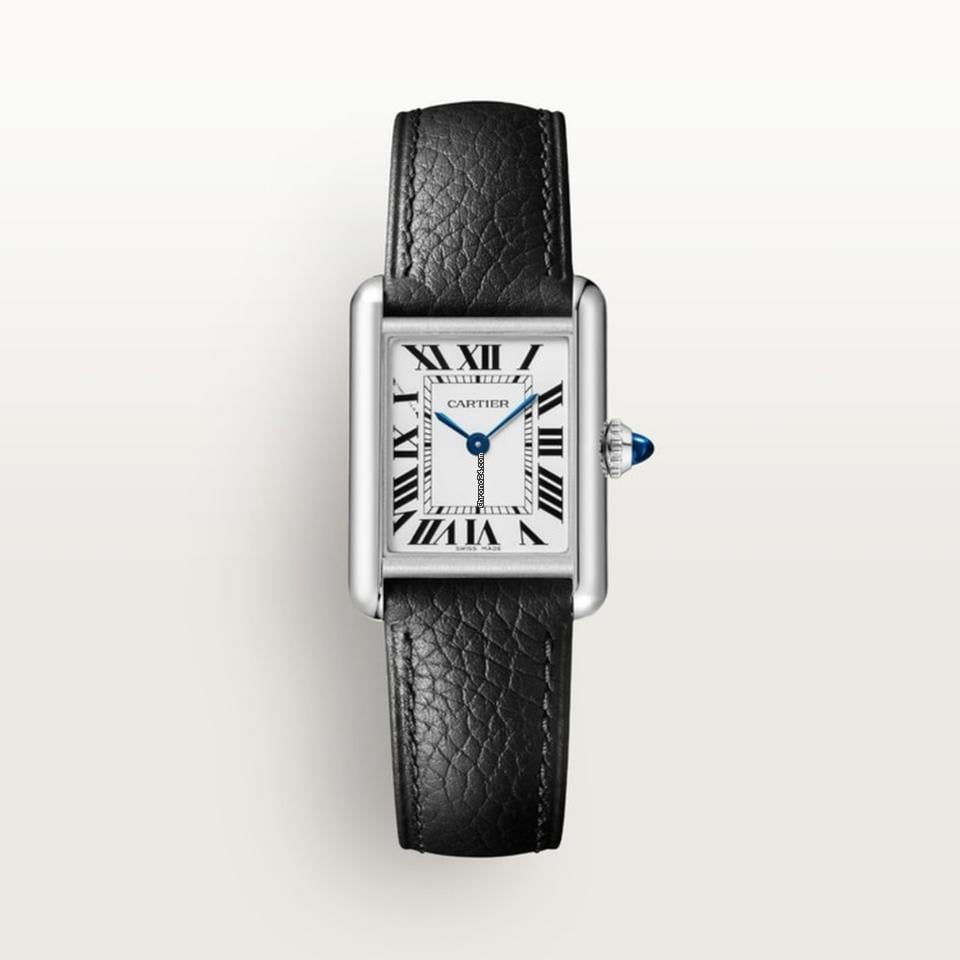 Cartier Tank Must WSTA0137 – 29.5mm White Dial on Leather Strap, Unworn