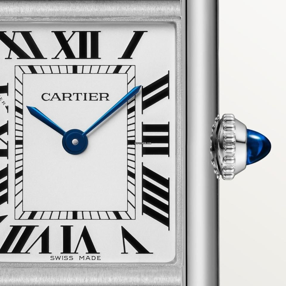 Cartier Tank Must WSTA0137 – 29.5mm White Dial on Leather Strap, Unworn