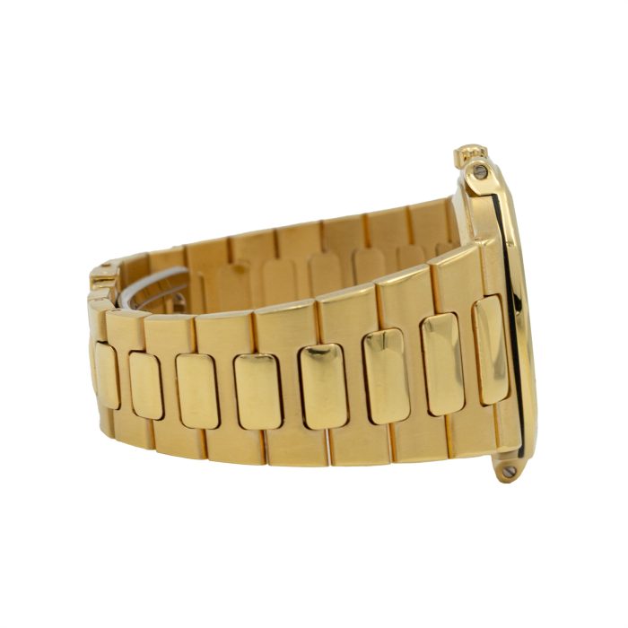 Patek Philippe Nautilus Jumbo 3700/1 in Yellow Gold with Blue Dial